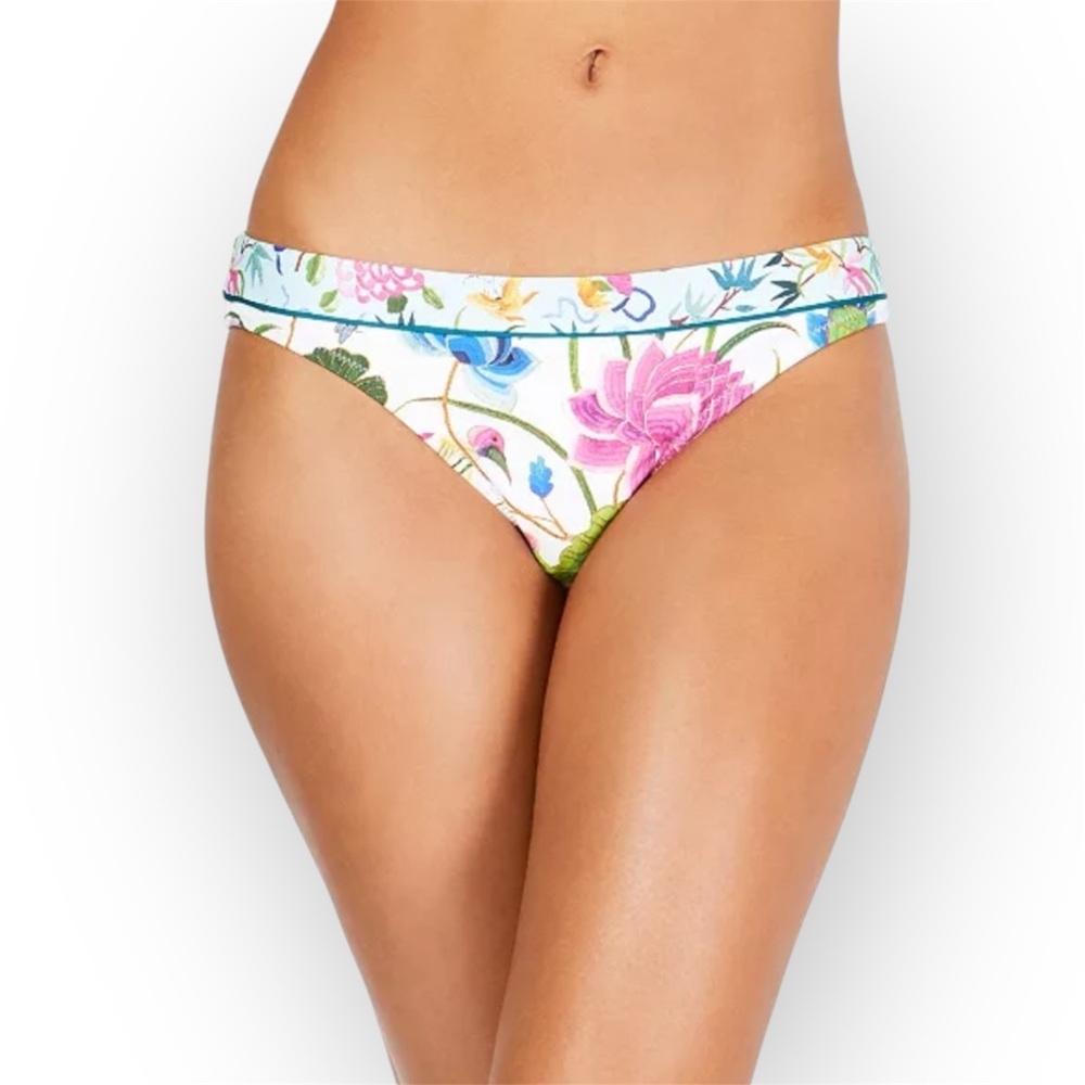 Nanette Lepore Opulent Garden Printed Charmer Swim Bottoms